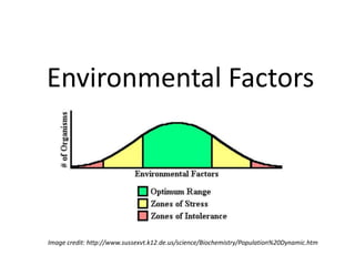 Environmental Factors
Image credit: http://www.sussexvt.k12.de.us/science/Biochemistry/Population%20Dynamic.htm
 
