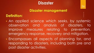 Environmental health and disaster management | PDF
