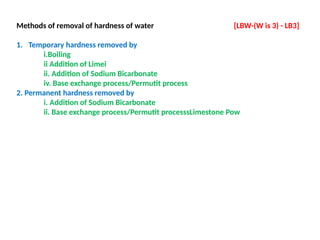 Permut It. Method ENVIRONMENTAL HEALTH - WATER ppt 1.pptx.. | PPTX