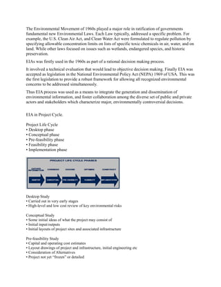 Environmental impact assessment | RTF