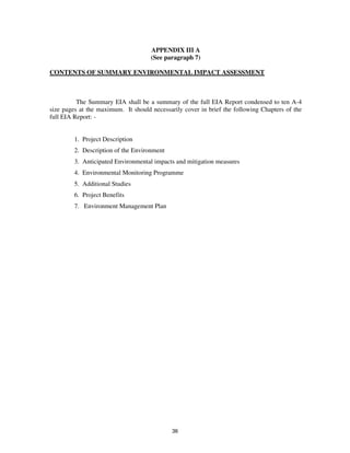 Environmental impact assessment_notification_2006 | PDF