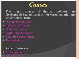 Environmental impact of thermal power plant | PPTX