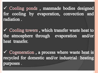 Environmental impact of thermal power plant | PPTX