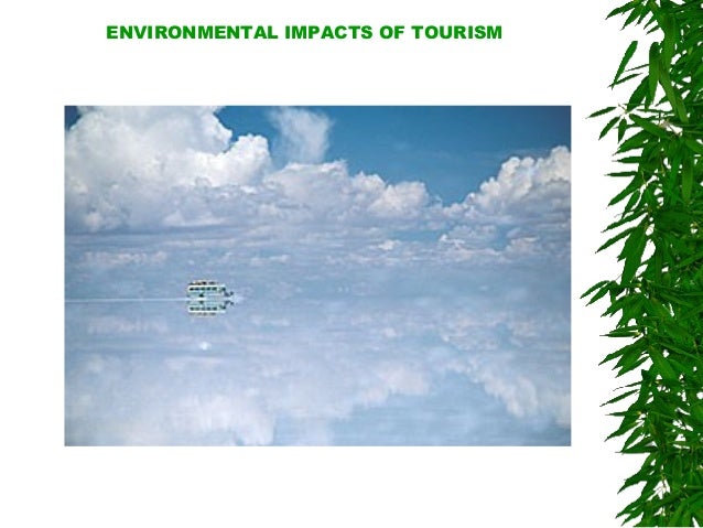 environmental impacts to tourism