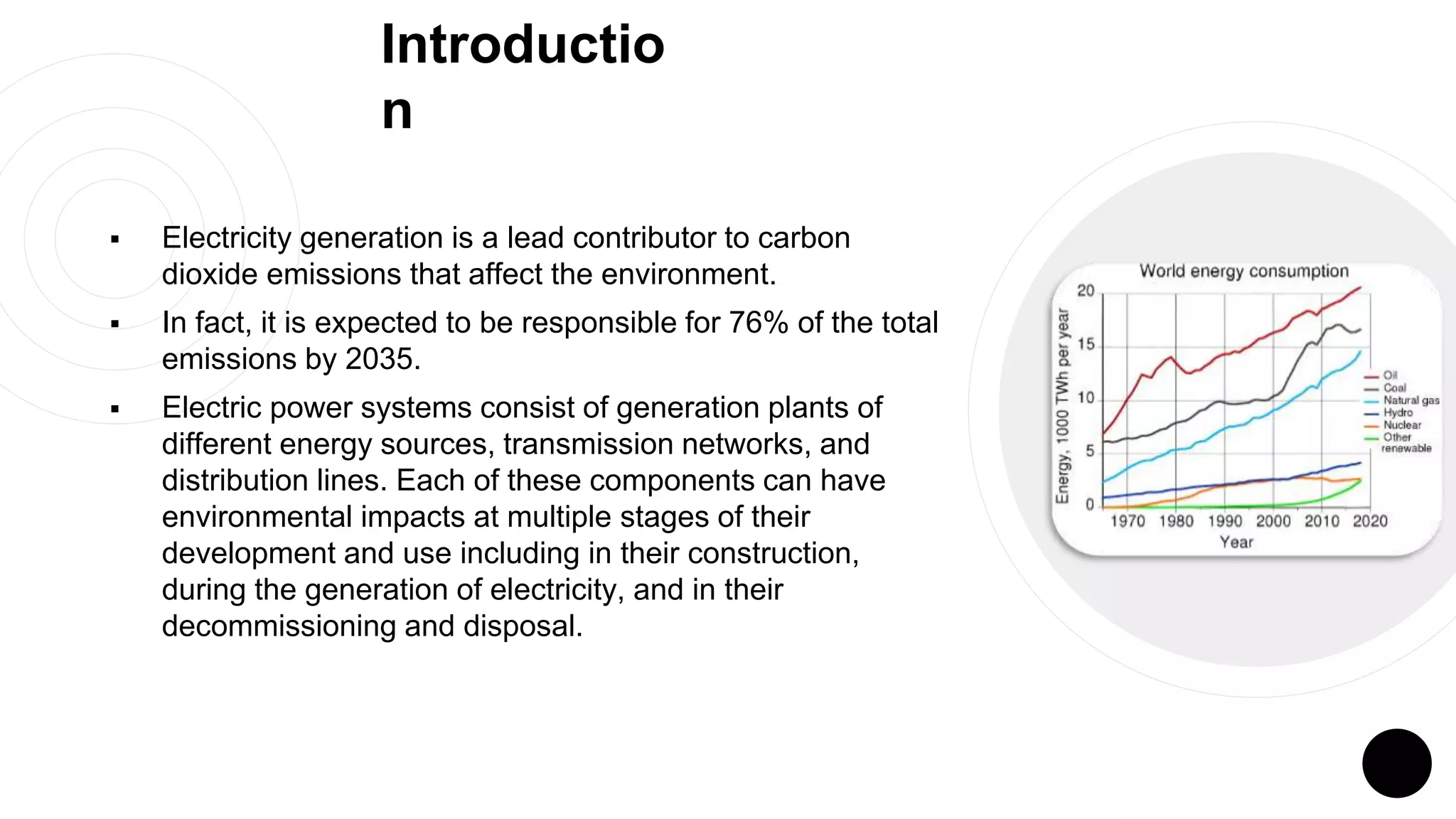 Environmental impacts of power generation | PPTX