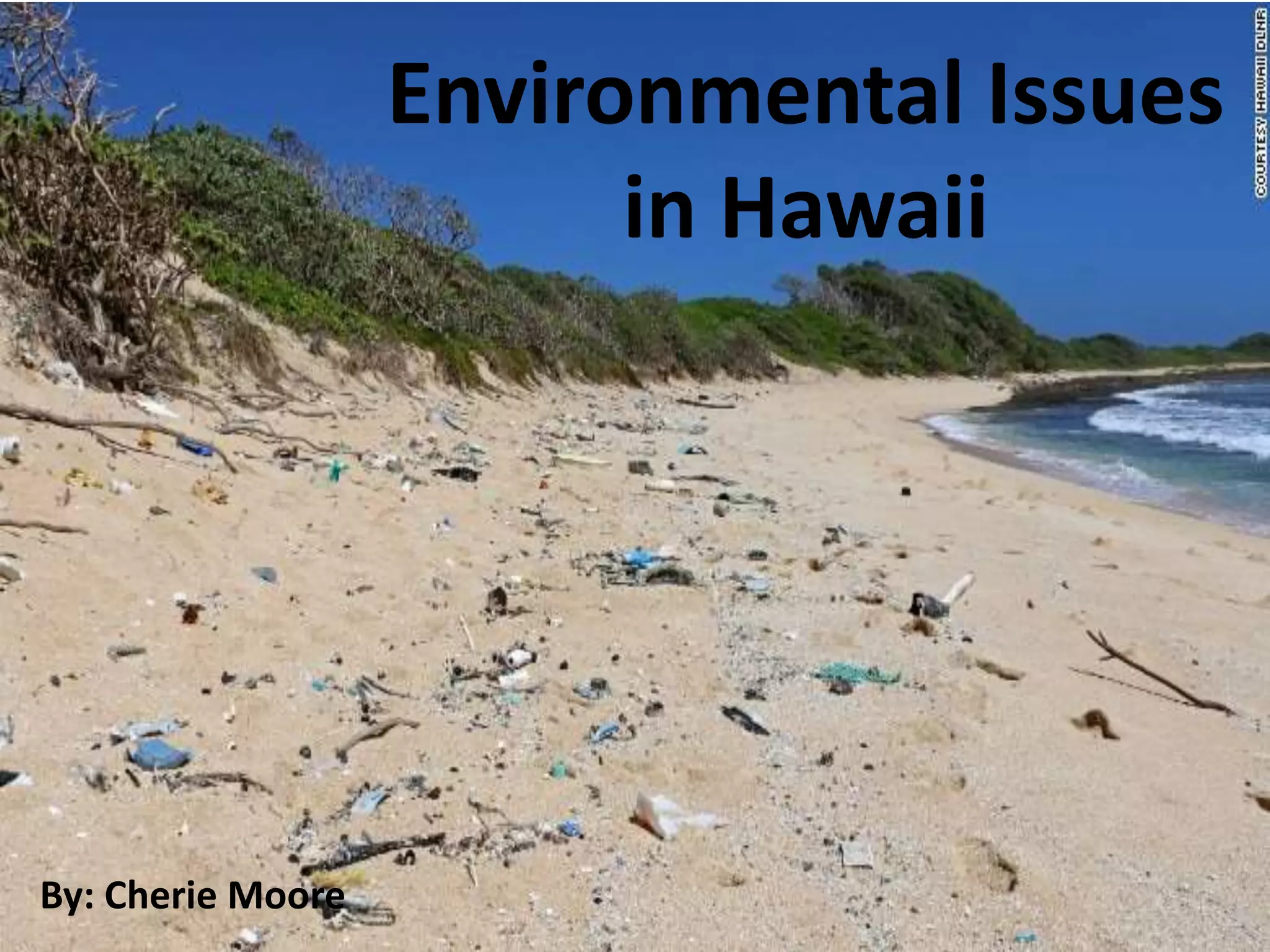 Environmental Issues in Hawaii PPT