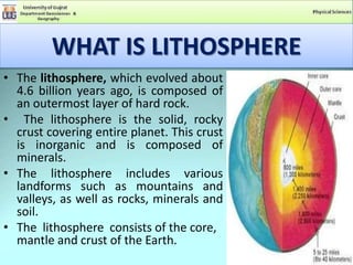 Lithophores Rocks Environmental issues ppt MuhammadQasim, ArojBashir | PPTX