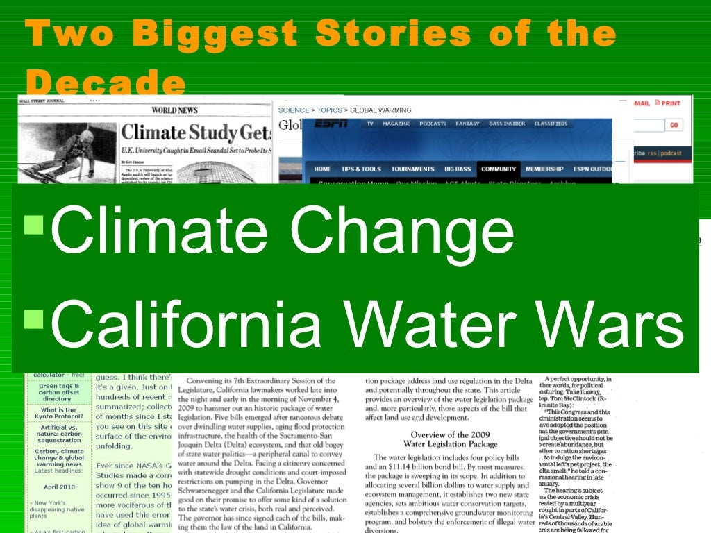 Environmental Journalism And The Law