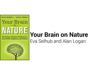 Your Brain on Nature
Eva Selhub and Alan Logan
 