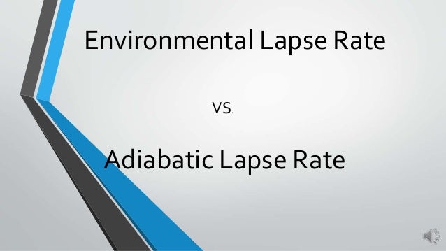 adiabatic lapse rate