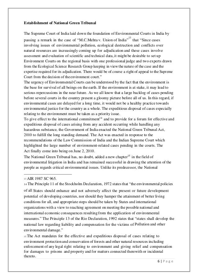 Environmental case study in india image