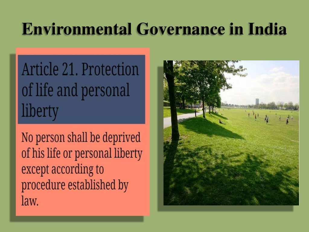 Environmental Law and Regulations I