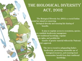 Environmental Laws in India : A brief overview | PDF