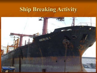 131
Ship Breaking Activity
 