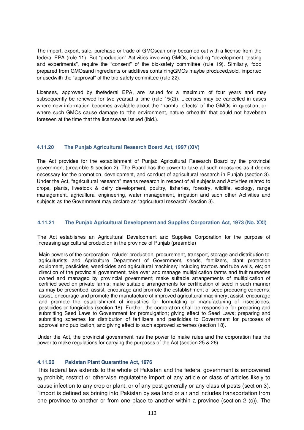 Environmental Laws And Rules Regulations In Punjab draft 