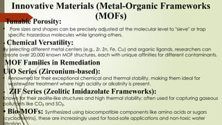 Environmentally Friendly traditional and innovative Materials for ...