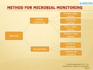 Environmental monitoring | PPTX