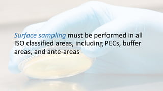 Environmental monitoring - surface sampling | PPTX