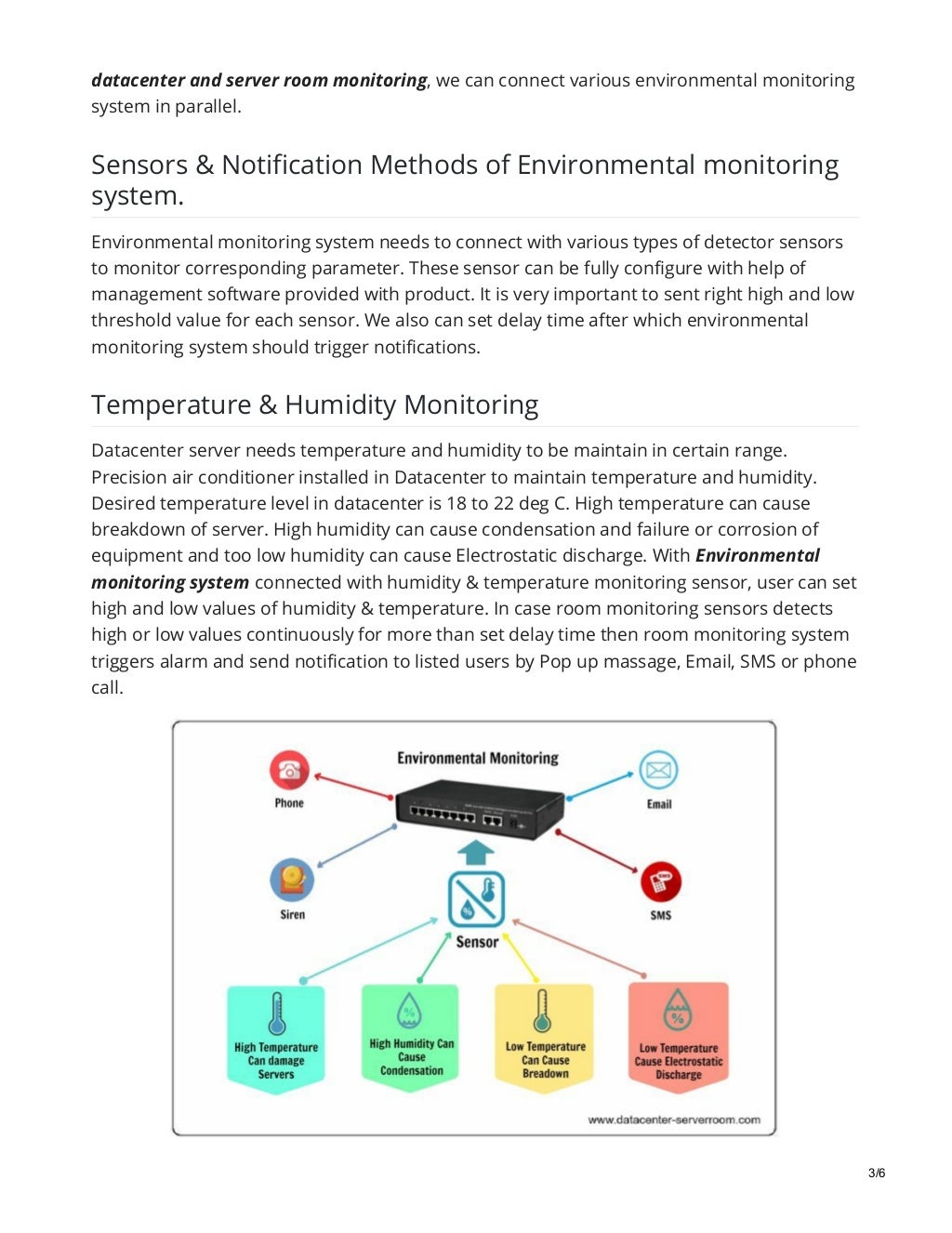 Environmental monitoring for server room and data center _ctrltech