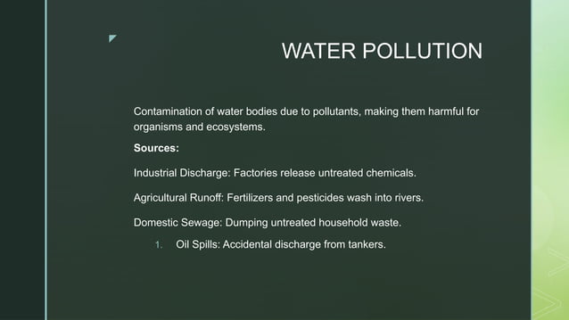 Environmental Pollution: Air, Water & Soil Pollution | PPT