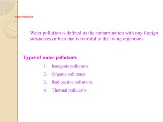 Environmental Pollution PPT for College Students | PPTX
