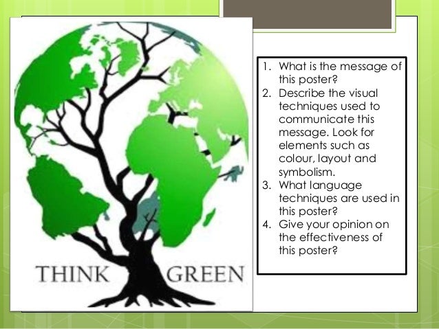 environmental poster