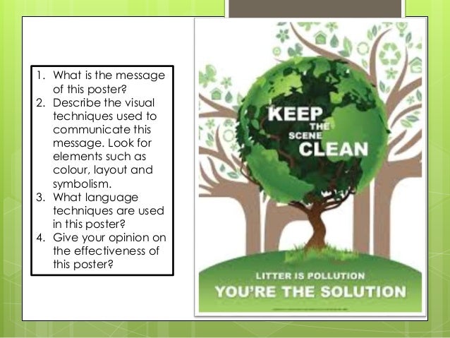 environmental poster