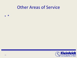 Other Areas of Service * 