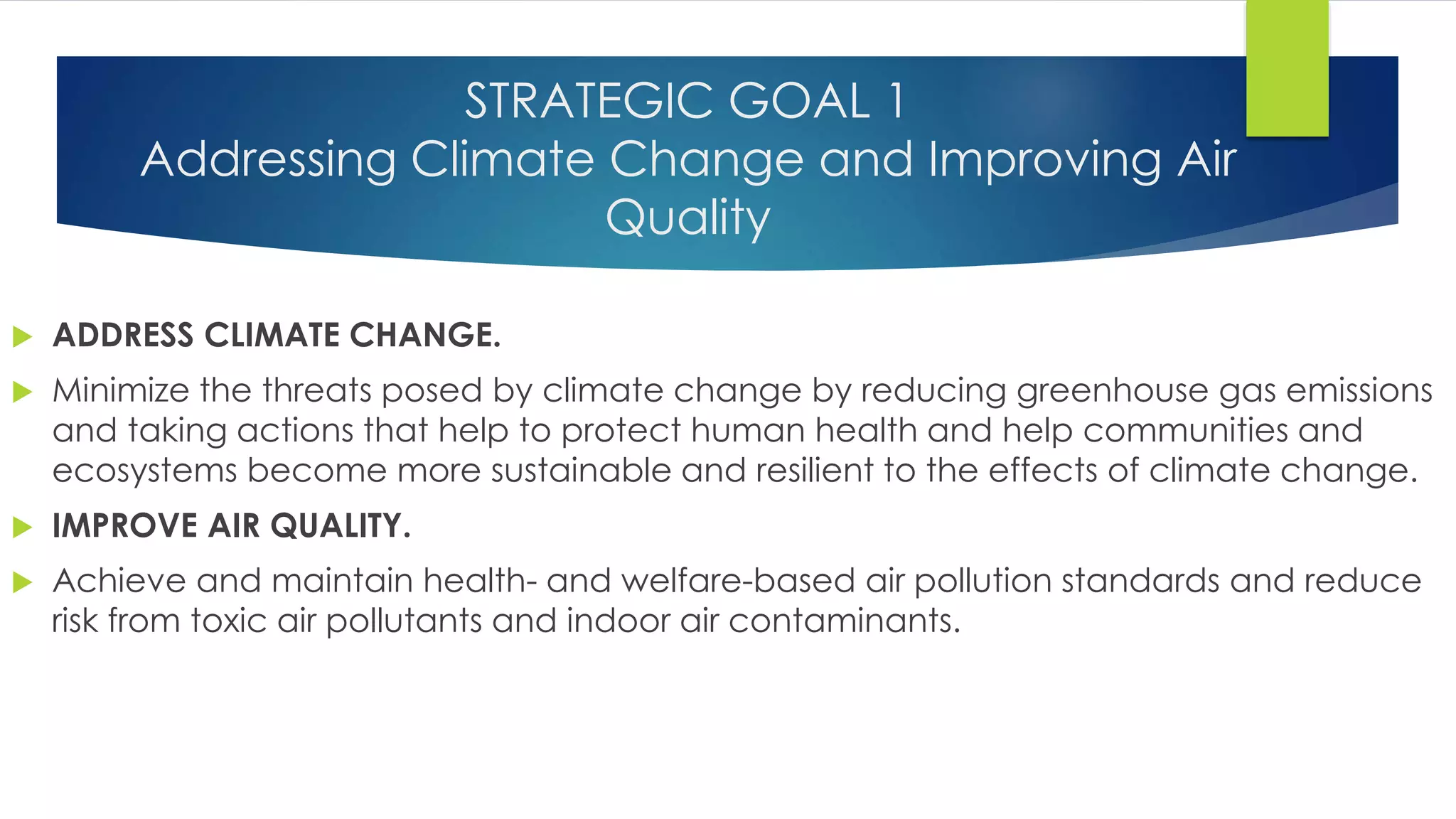 Environmental protection agency | PPTX