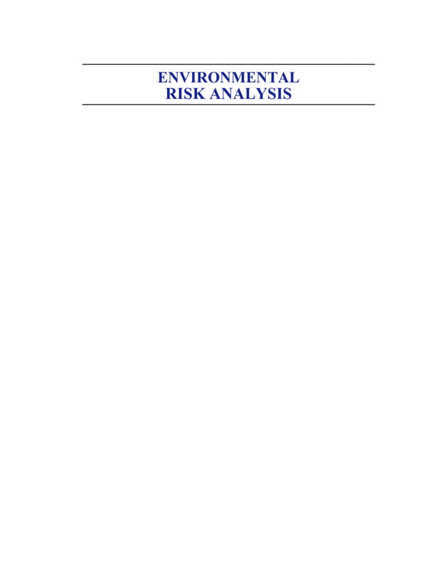 ENVIRONMENTAL RISK ANALYSIS.doc
