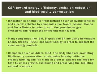 Environmental Protection and Corporate Social Responsibility PPT 2019 ...