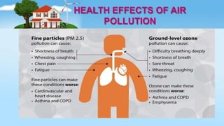 HEALTH EFFECTS OF AIR
POLLUTION
 