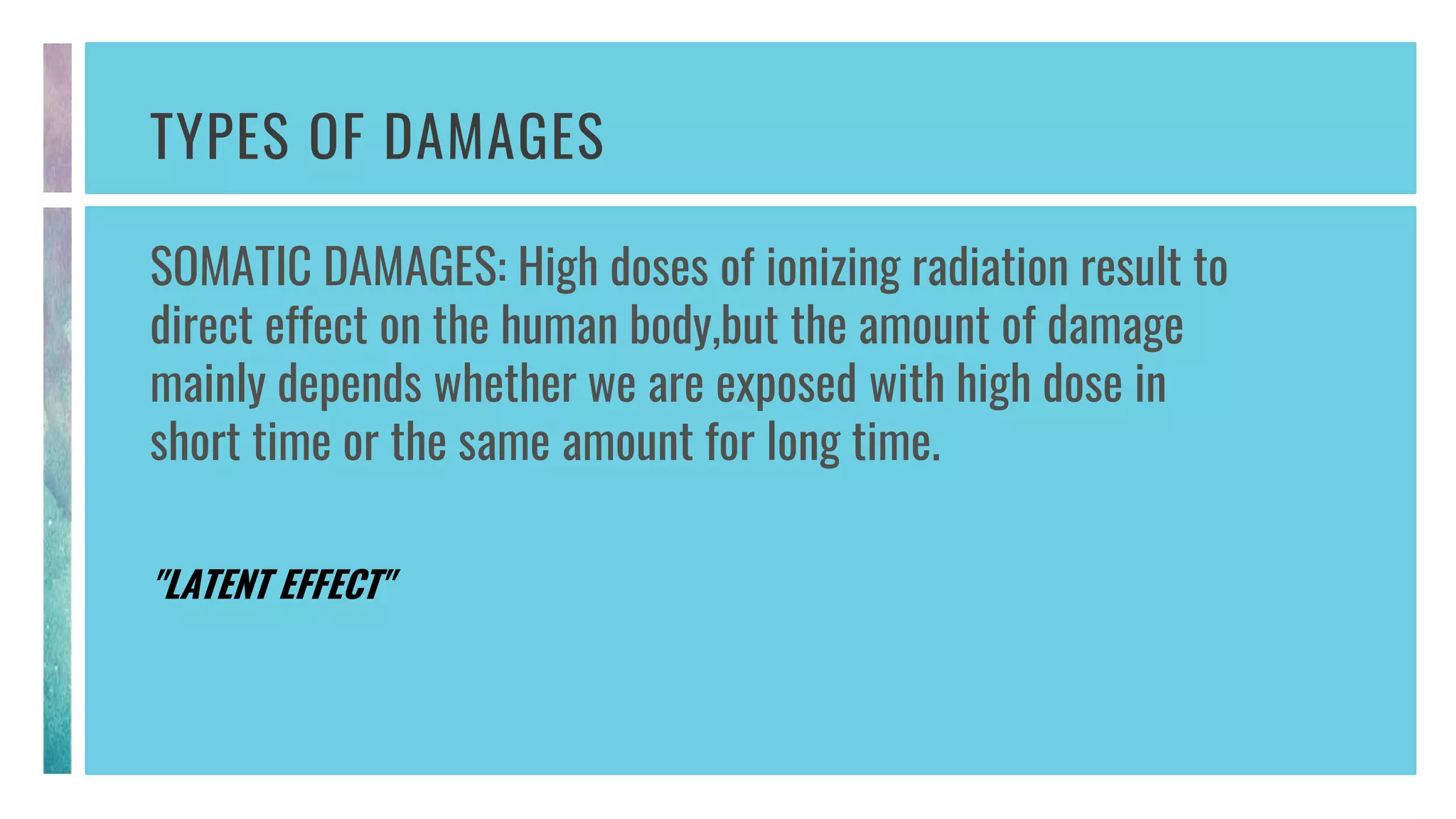 Spmatic Radiator NUCLEAR HAZARDS - Environmental science | PPTX