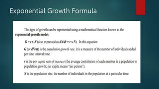 Exponential Growth Formula
 