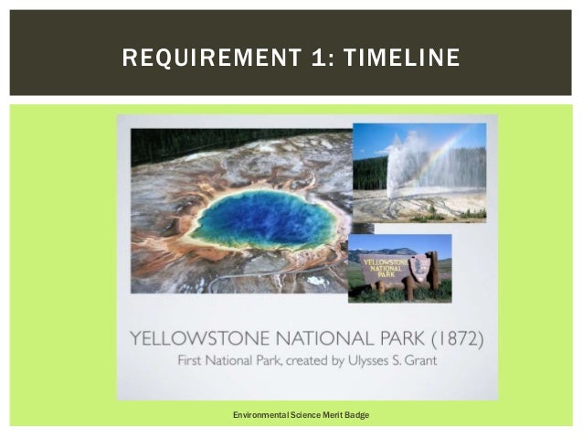 environmental science merit badge