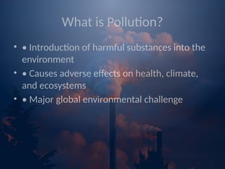 Environmental_Science_and_Pollution pptx | PPTX