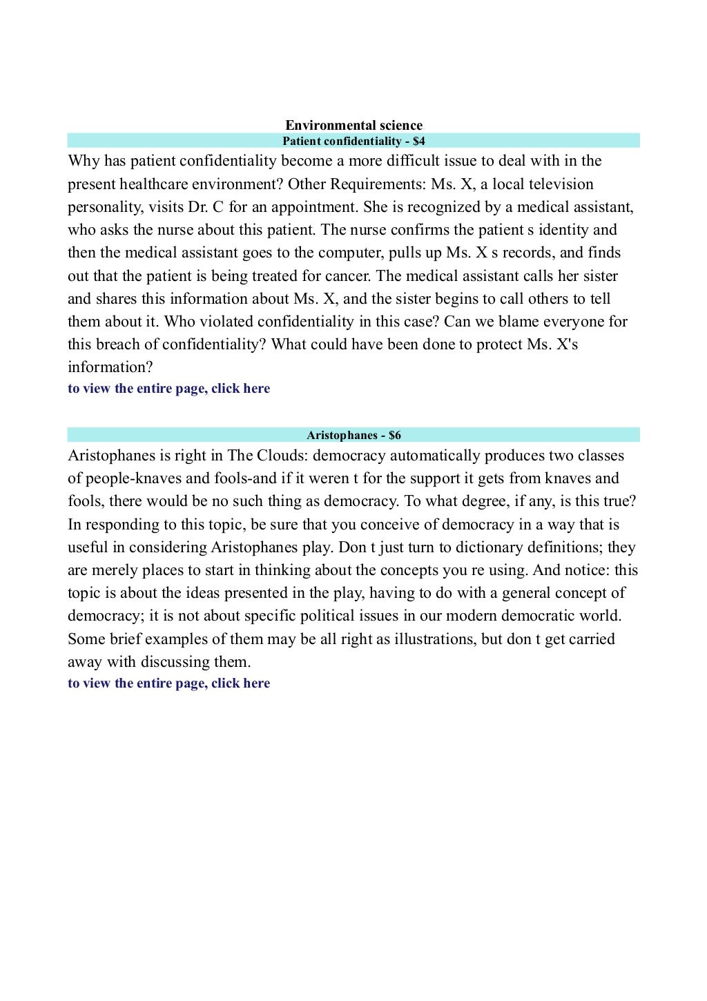 Environmental science worksheets with answers picture