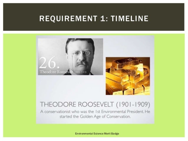 Environmental Science Merit Badge - requirement 1, 2, 3a and 3b