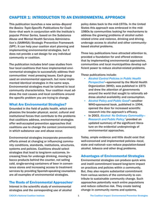 Environmental Strategies CADCA | PDF
