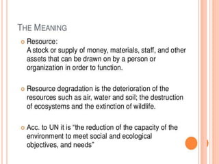 Environmental studies