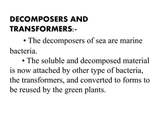 Environmental studies-AQUATIC ECOSYSTEM,THEIR TYPES AND THEIR IMPORTANCE.