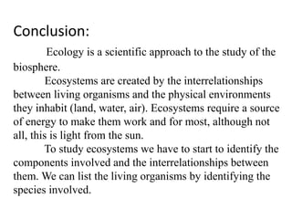 Environmental studies-AQUATIC ECOSYSTEM,THEIR TYPES AND THEIR IMPORTANCE.