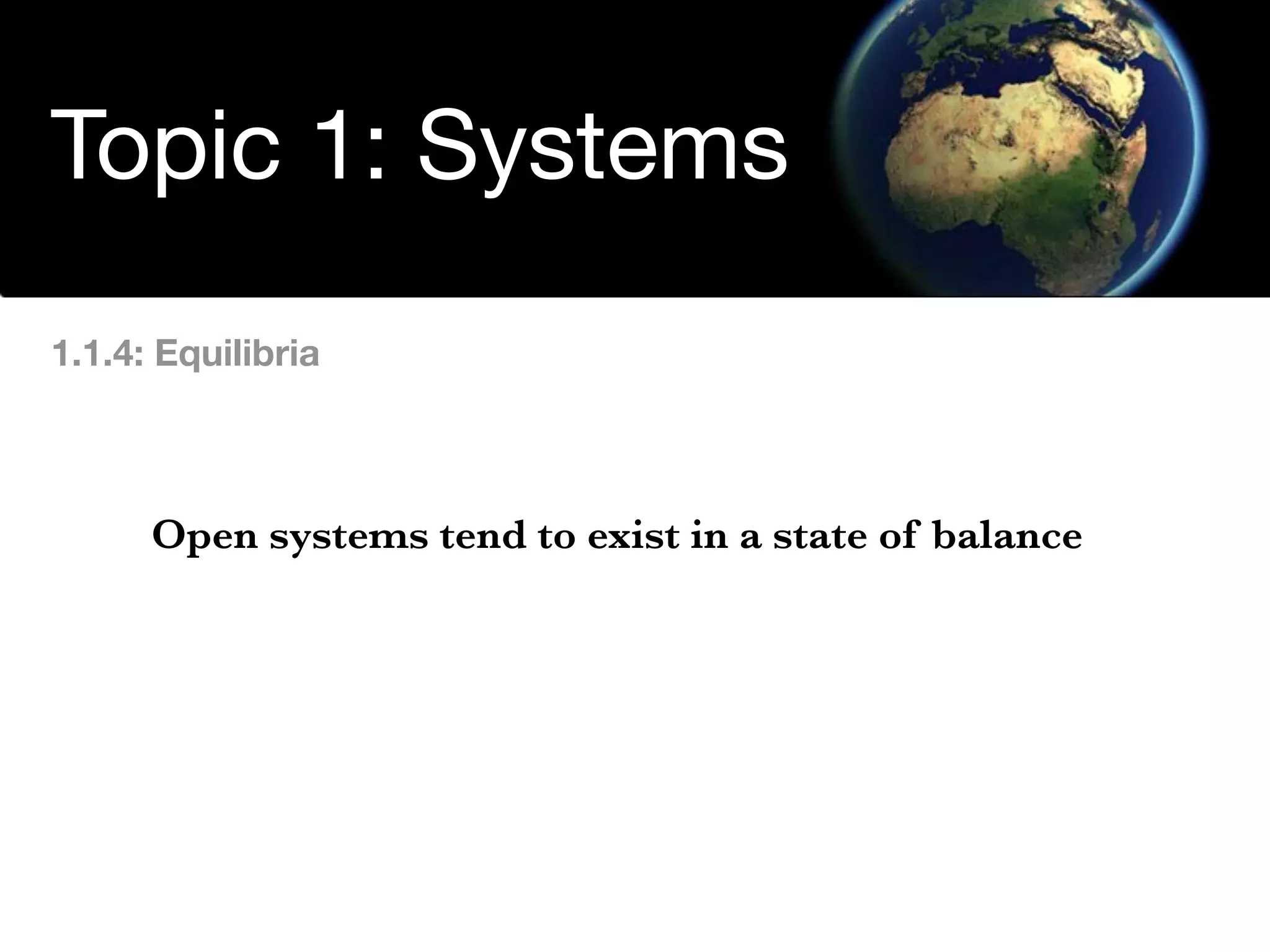 Environmental Systems