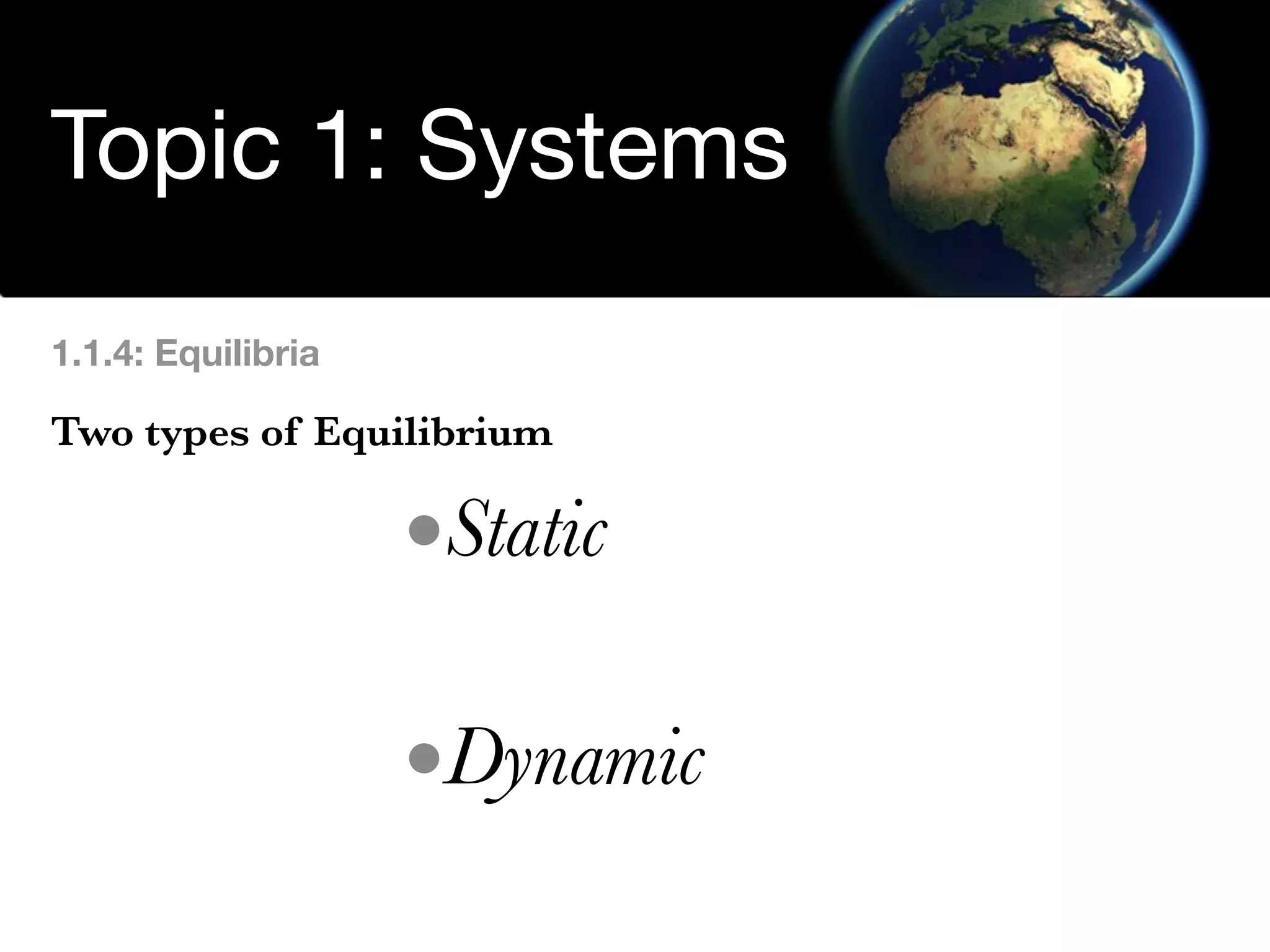 Environmental Systems