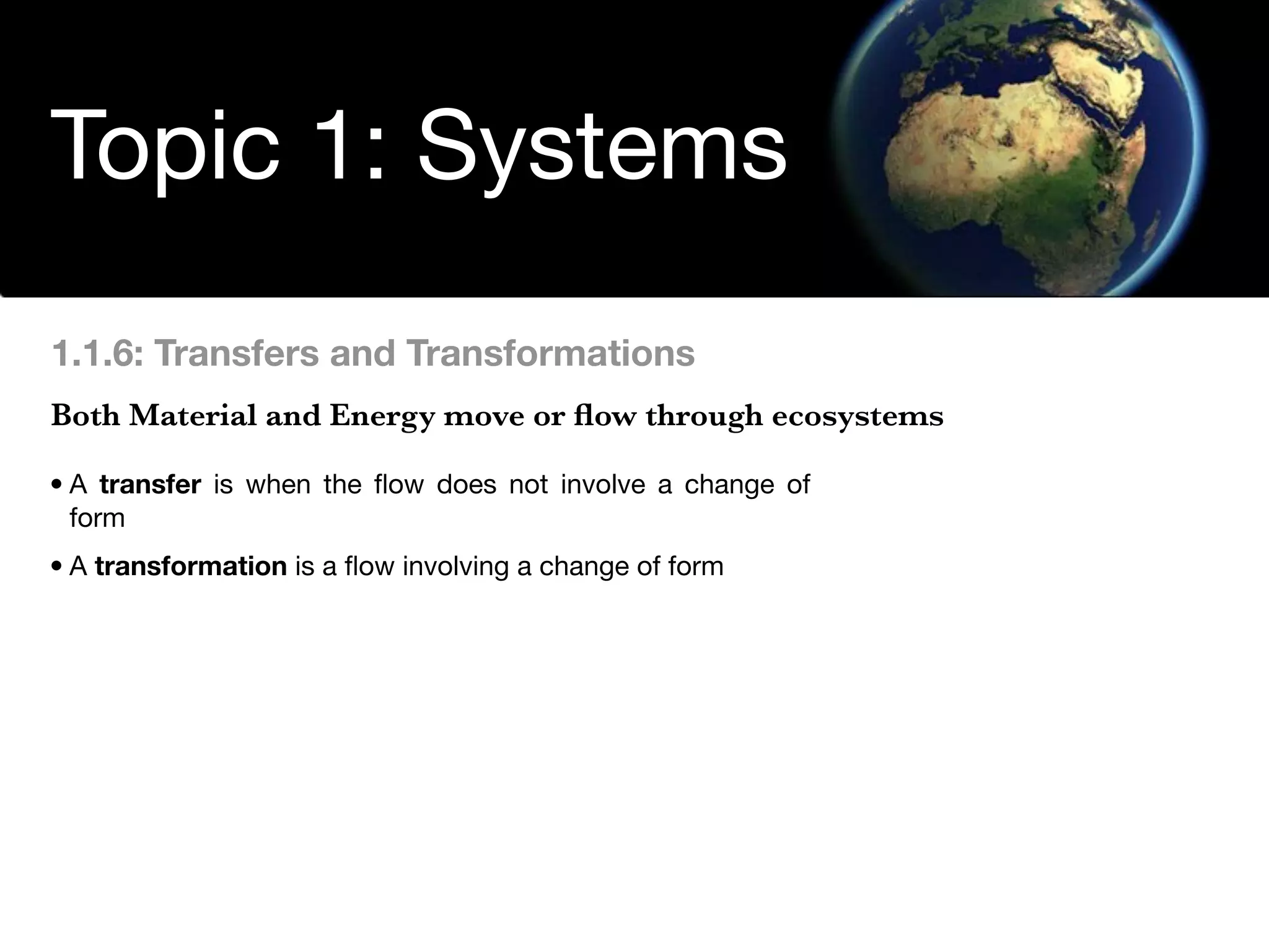 Environmental Systems