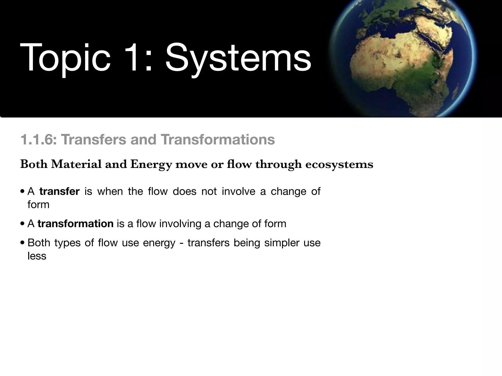 Environmental Systems