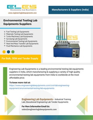 Environmental Testing Lab Equipments Suppliers.pdf