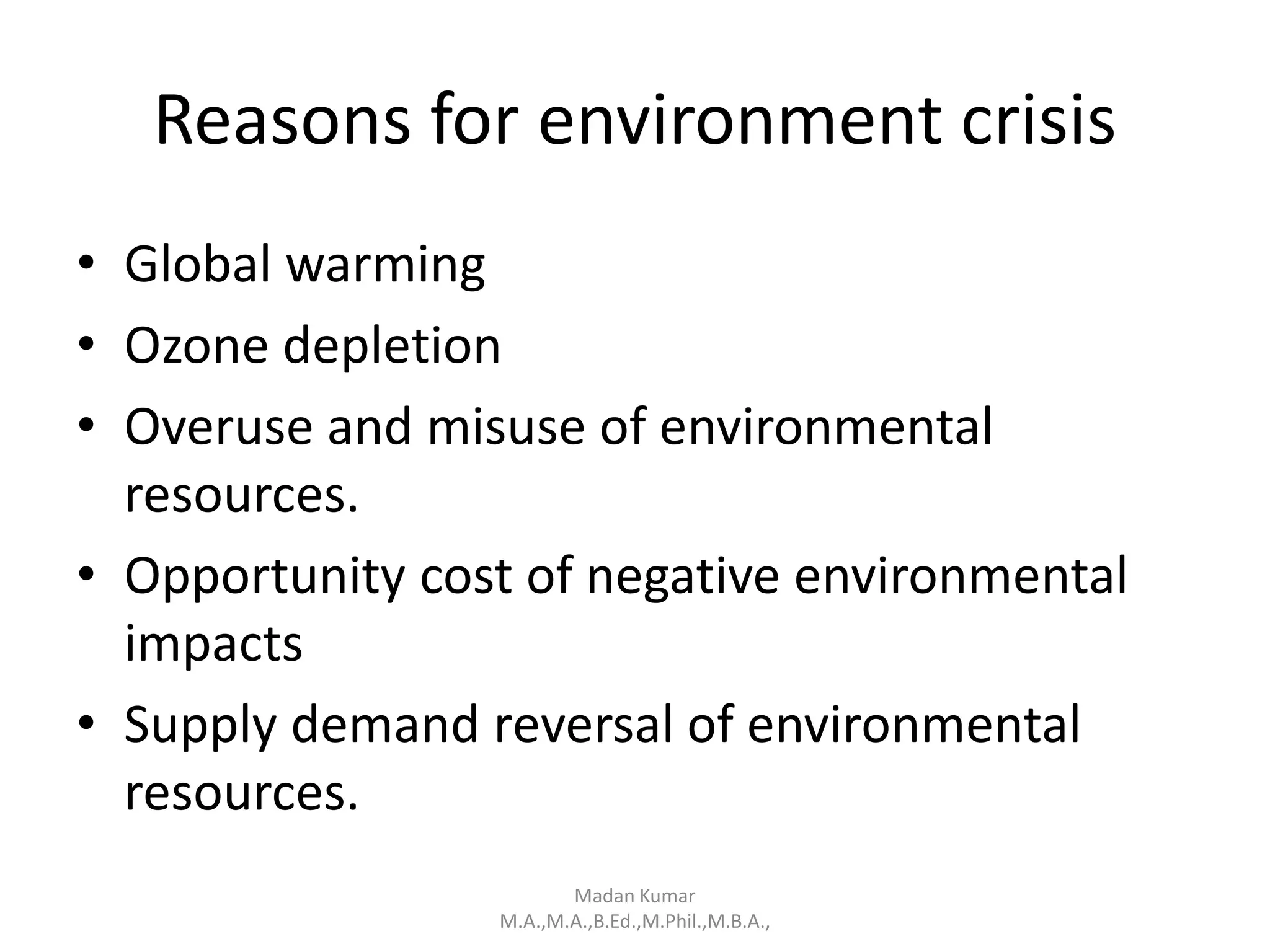 Environment and sustainable development PPTX