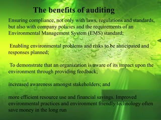 Environment auditing | PPTX