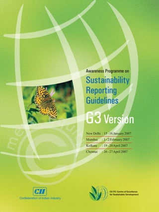 Environment brochure design